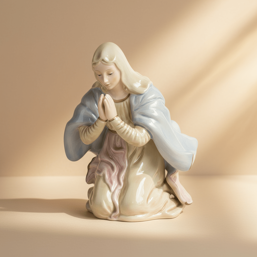 Nativity Blessed Mother Mary Figurine, 6.3 IN