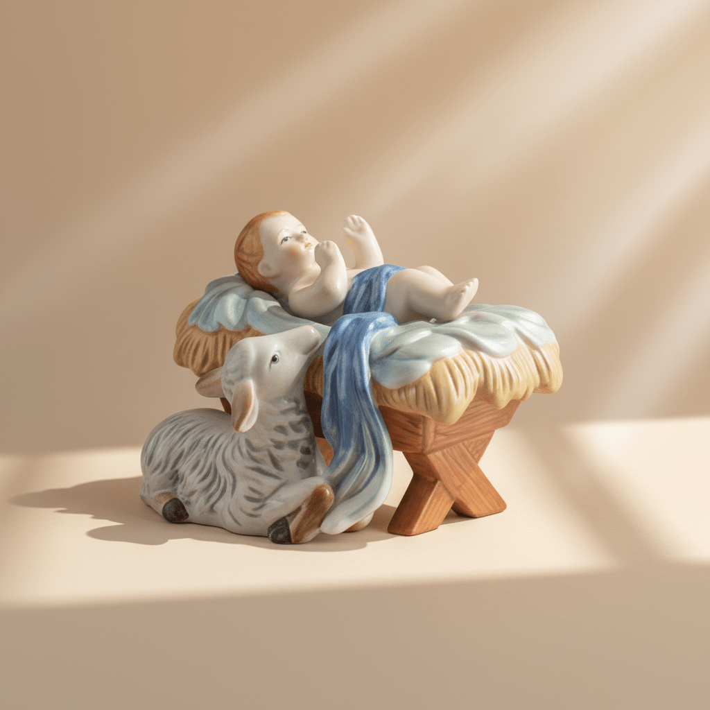 Nativity Baby Jesus Figurine, 3.75 IN