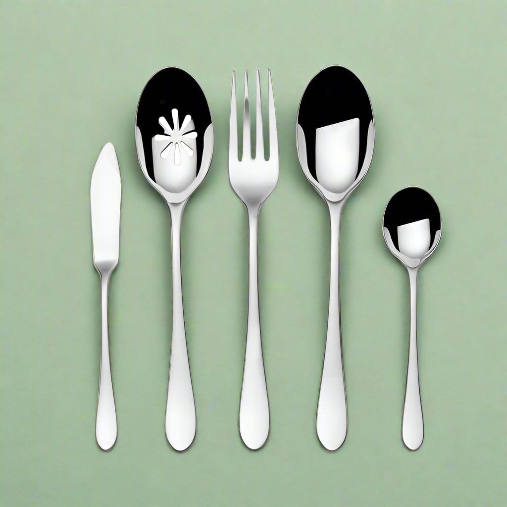 Nevaeh Coupe 45 Piece Flatware Set, Service for 8