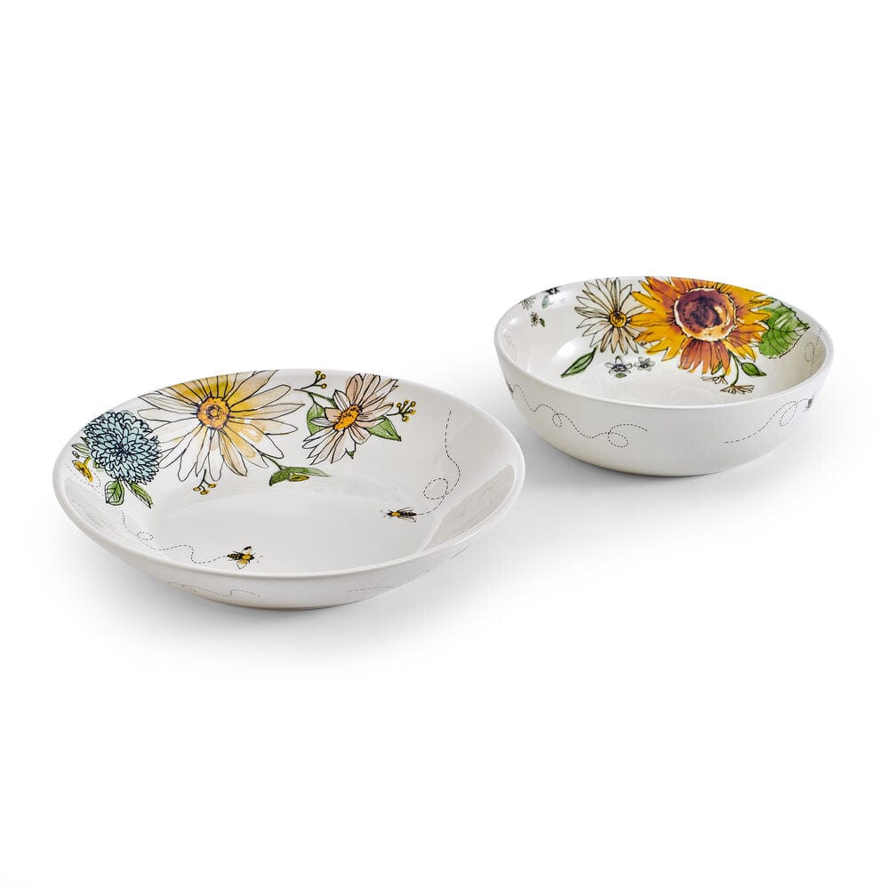 Emi's Garden Set of 2 Serving Bowls