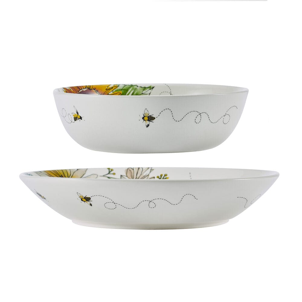 Emi's Garden Set of 2 Serving Bowls