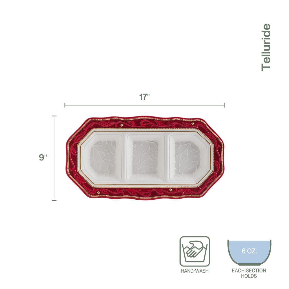 Telluride Divided Serving Platter