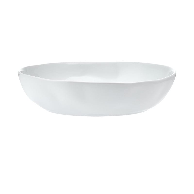 Everyday White Organic Dinner Pasta Bowl