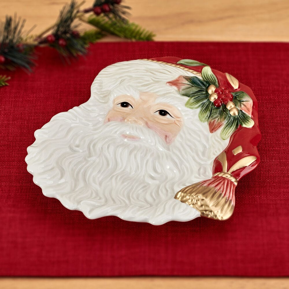 Woodland Holiday Santa Serving Tray
