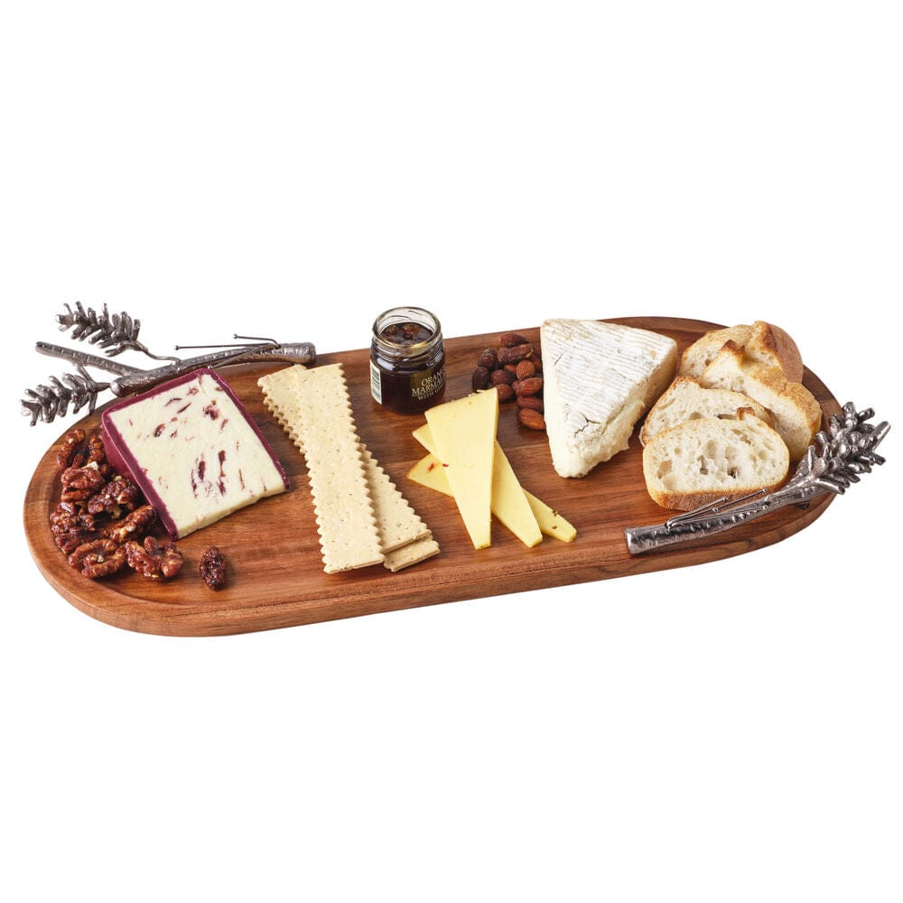 Pinecone Oval Serving Platter