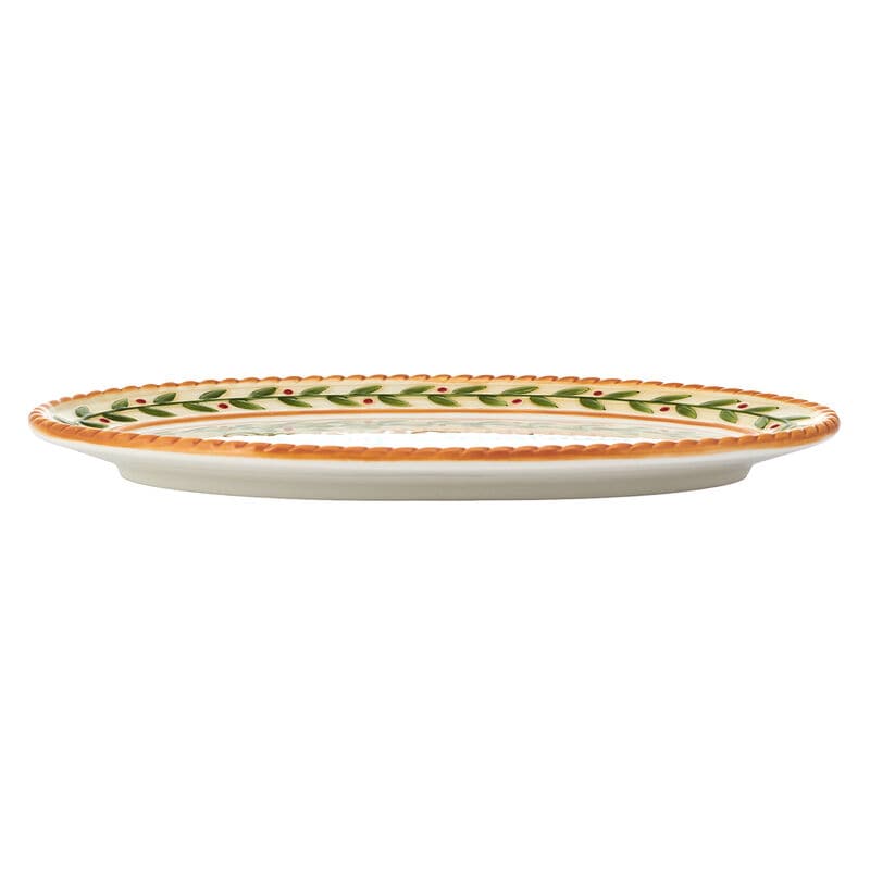 Santa’s Gift Merry Christmas Sentiment Small Serving Platter