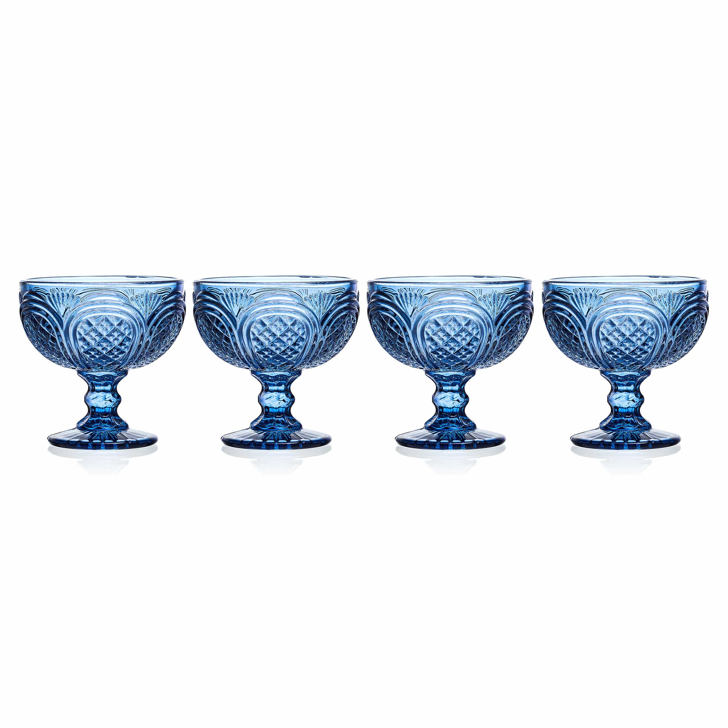 Sicily Blue Set of 4 Dessert Bowls