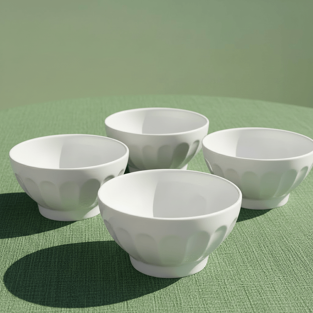 Everyday White® Set of 4 Soup Cereal Dessert Bowls