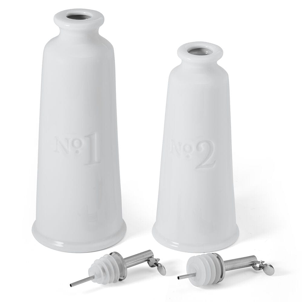 Everyday White® Bistro Oil and Vinegar Bottle Set