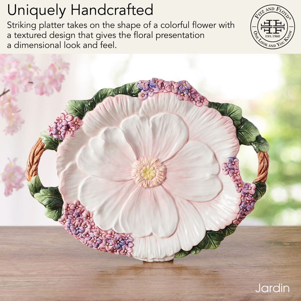 Jardin Serving Platter, 19IN