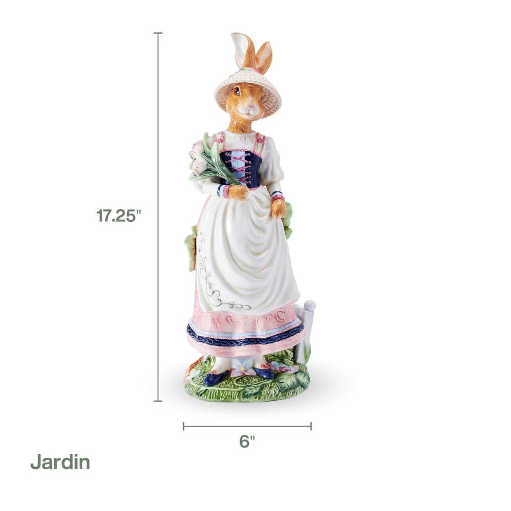 Jardin Rabbit Female Figurine, 17.25 IN