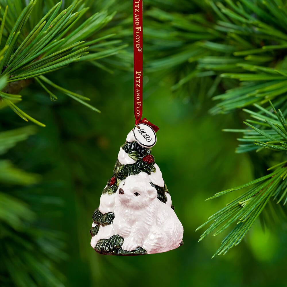 Woodland Holiday Christmas Tree 2025 Ornament