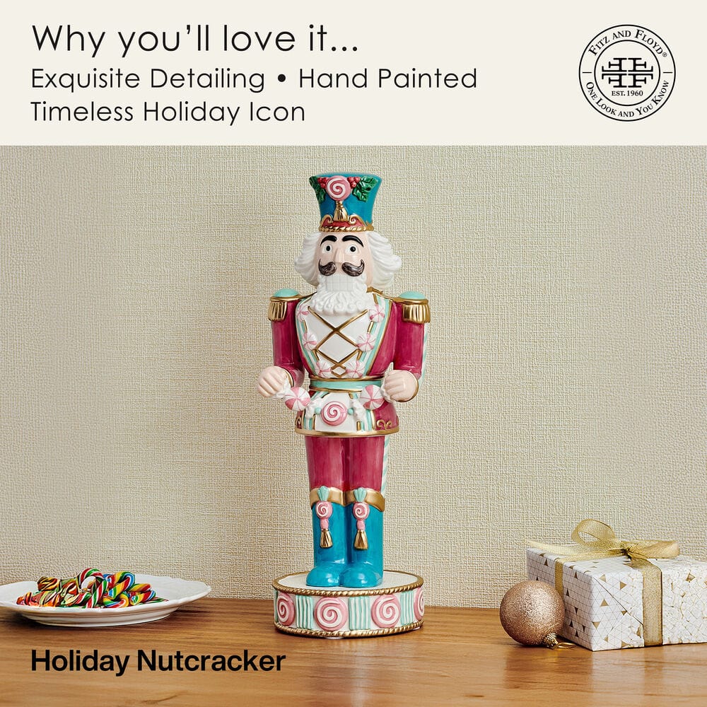 Holiday Nutcracker Sugar Plum Prince, 16.5 IN