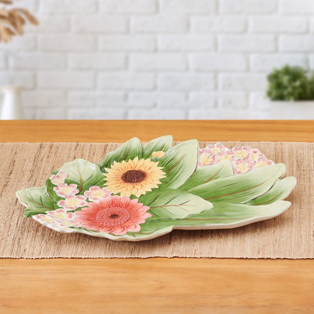 Provence Sunflower Serving Platter