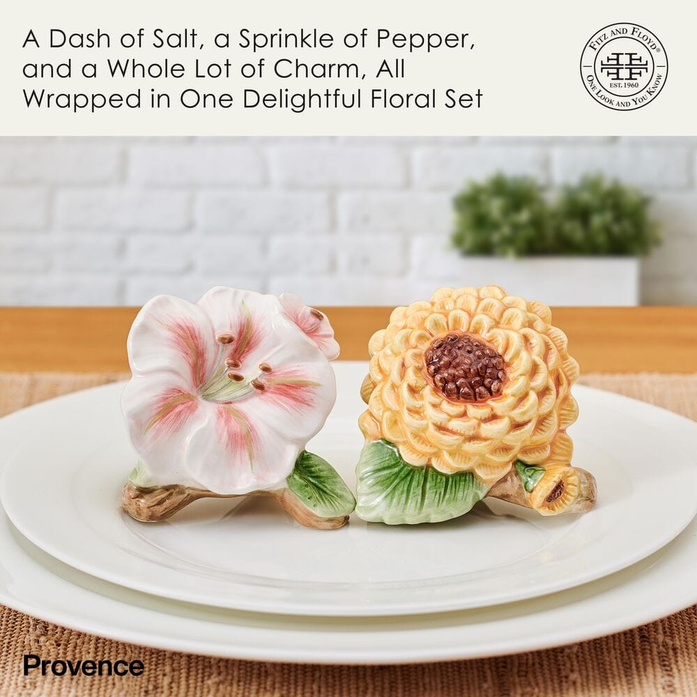 Provence Sunflower Salt and Pepper Set