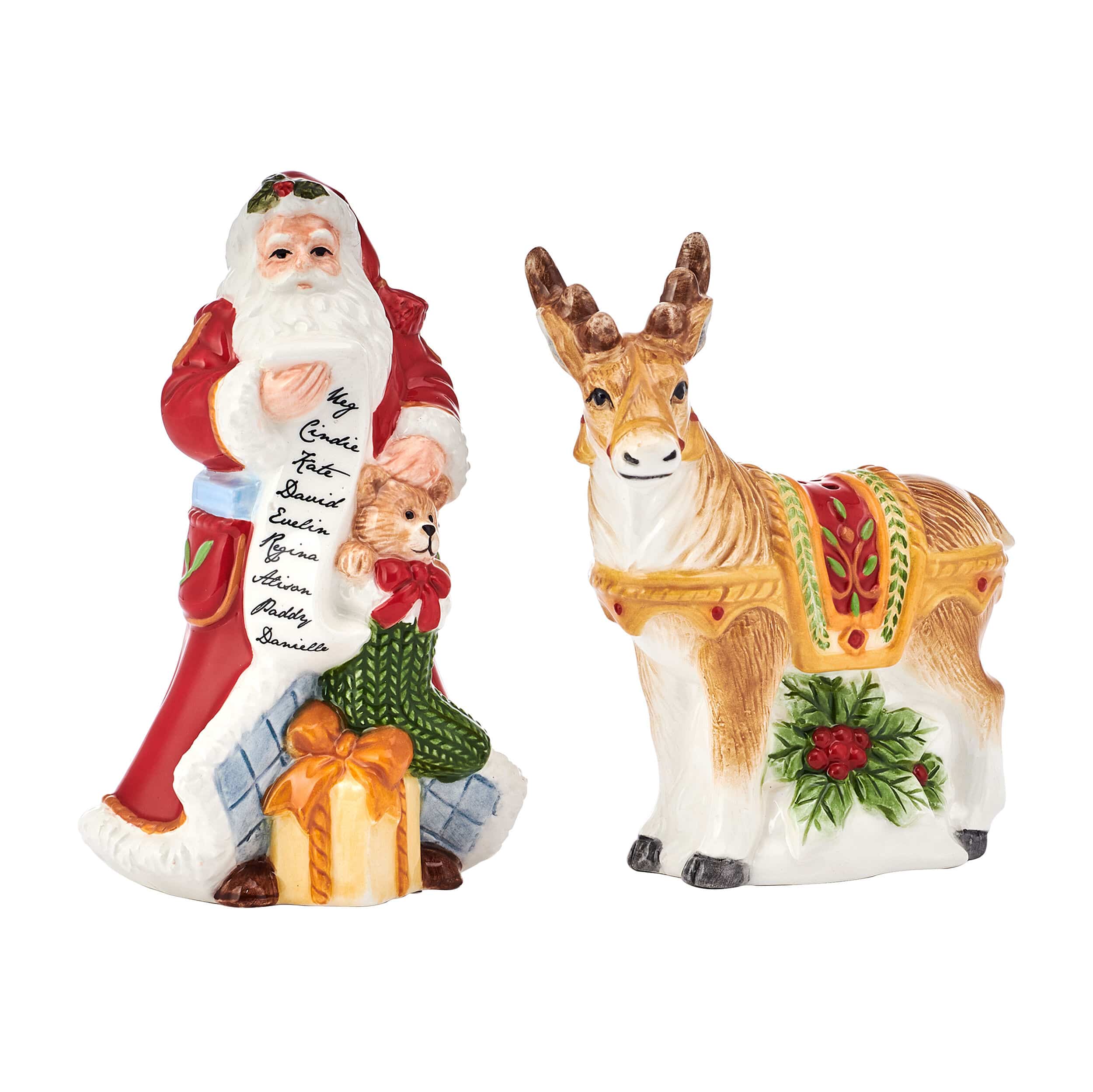 Santa’s Gift Salt and Pepper Set