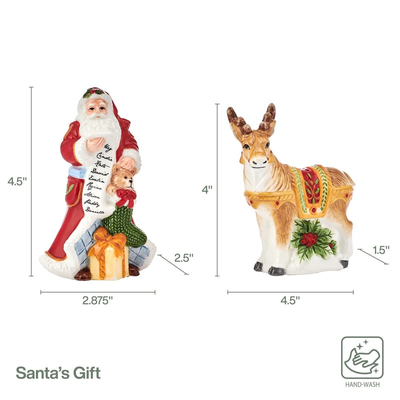 Santa’s Gift Salt and Pepper Set