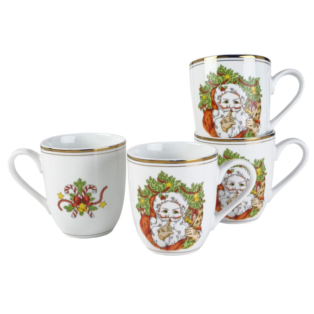 St. Nicholas Set of 4 Mugs