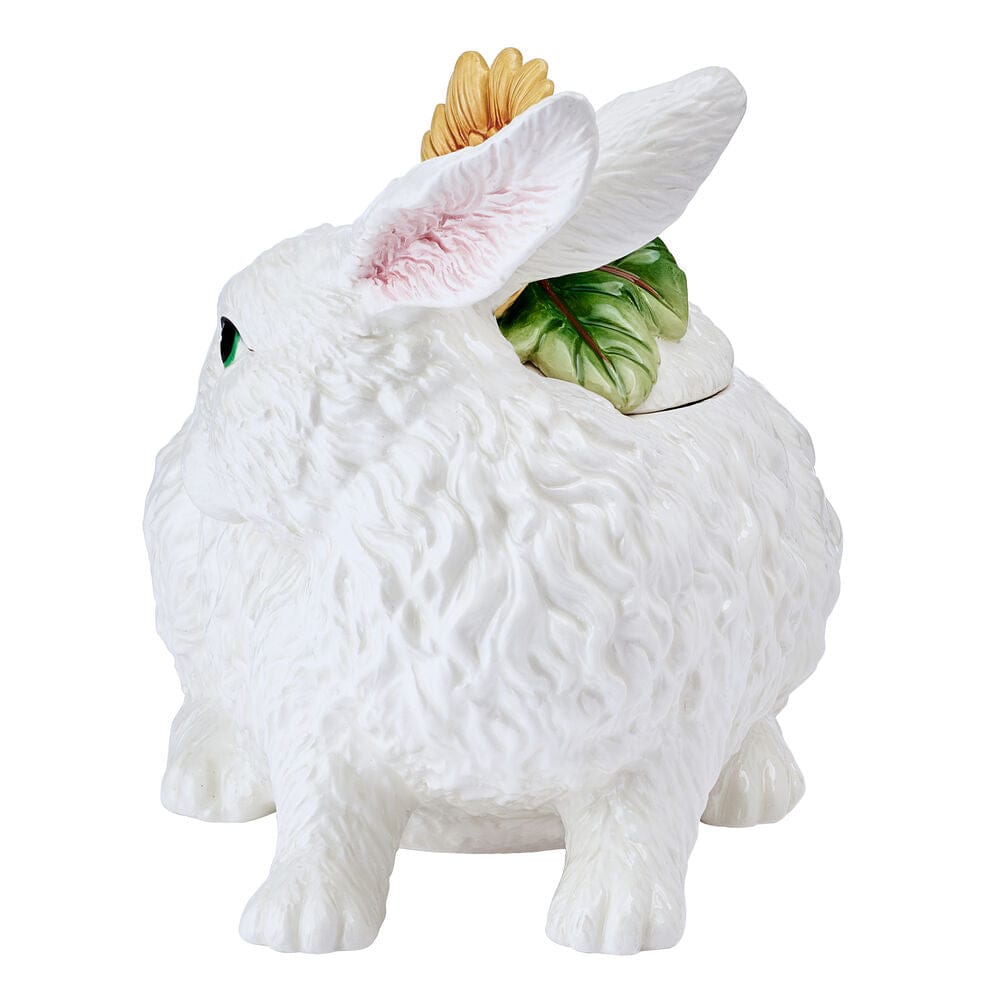 Sunflower Rabbit Cookie Jar