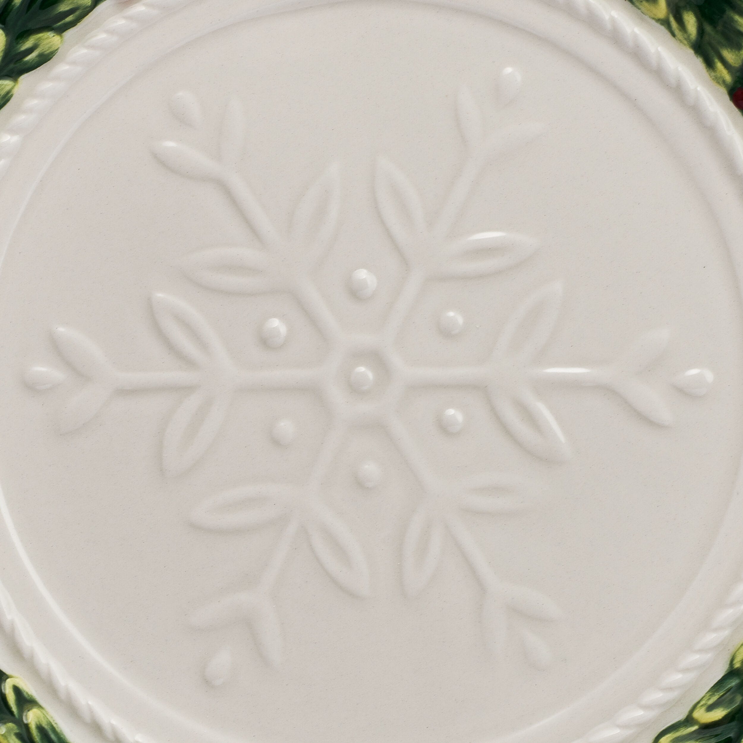 Winter Frost 3 Piece Dinnerware Set, Service for 1