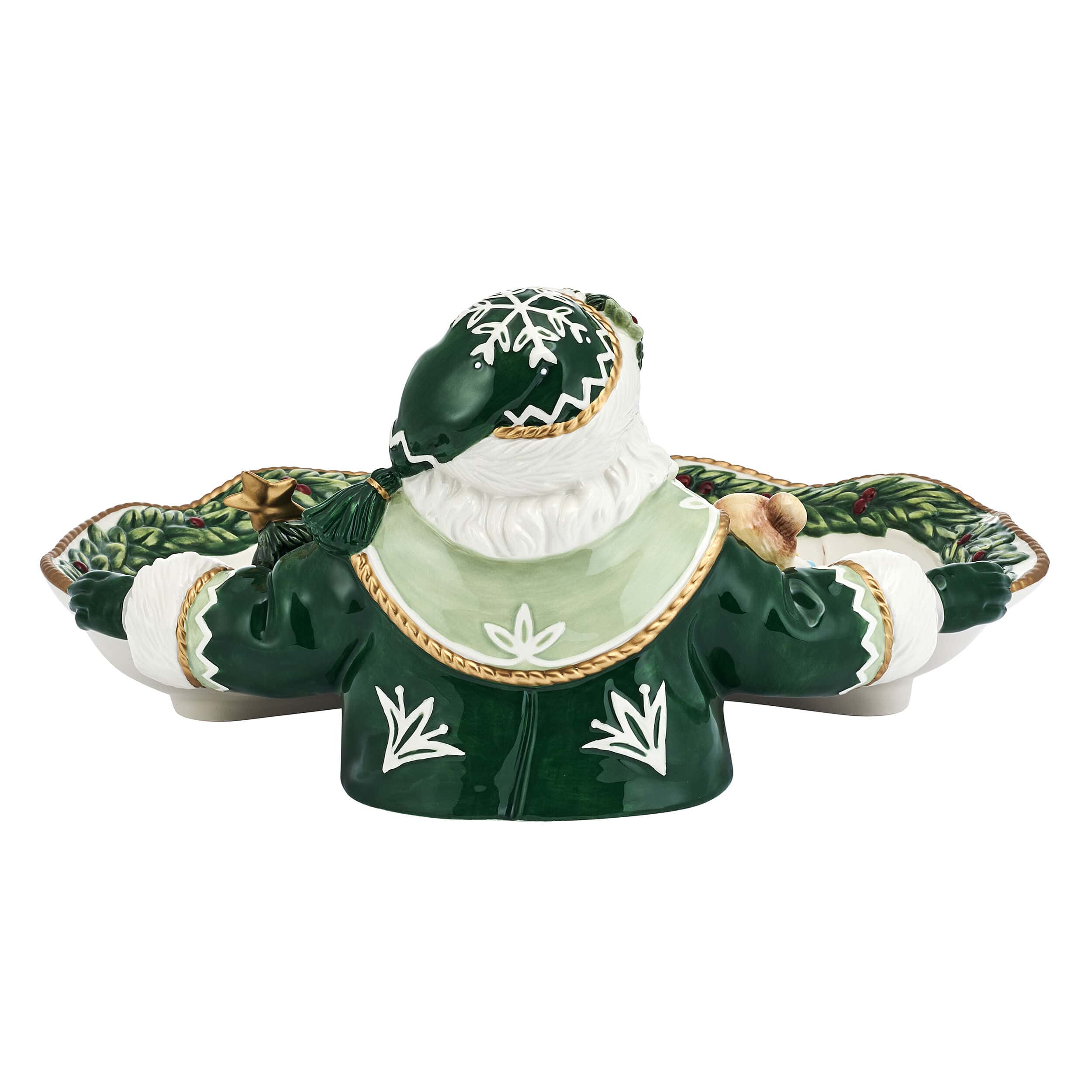 Winter Frost Santa Serving Bowl