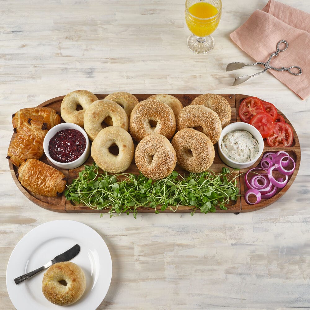 Charcuterie 3 Part Magnetic Wood Serving Board