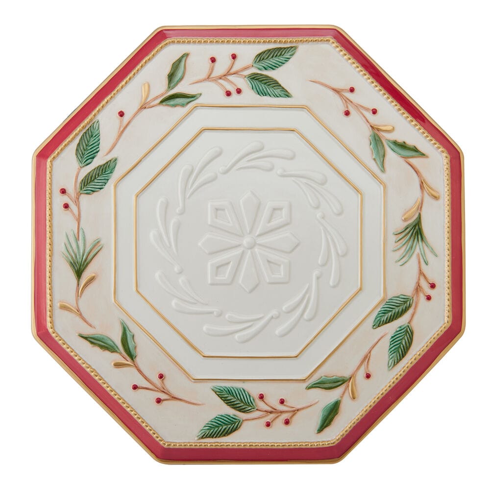 Woodland Holiday Cake Stand