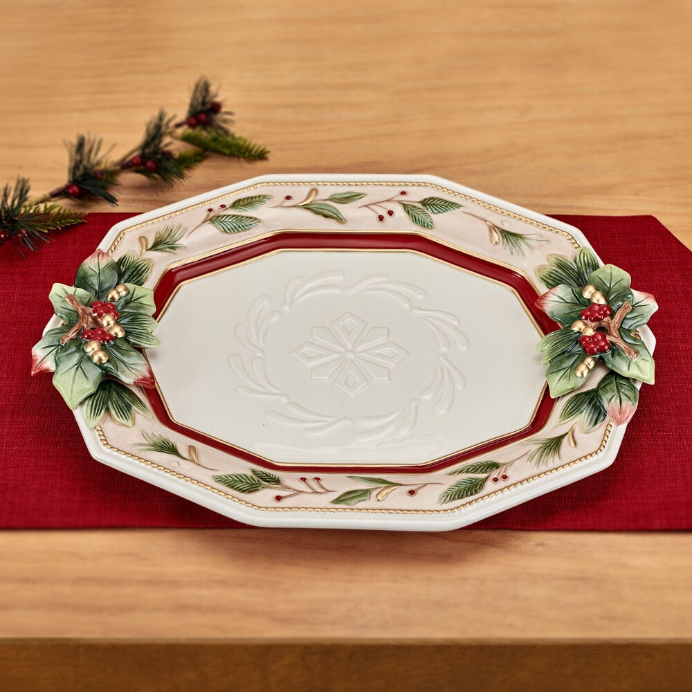 Woodland Holiday Serving Platter