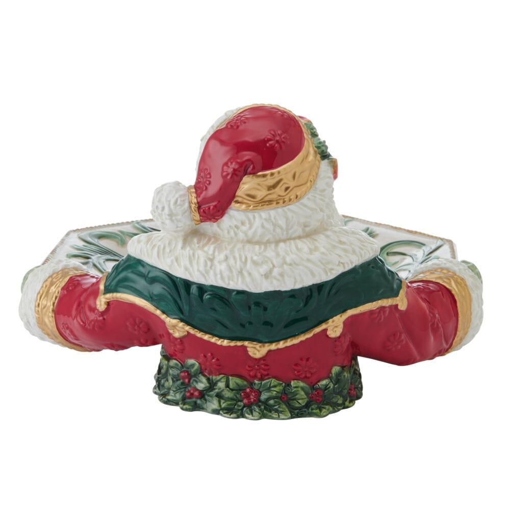 Woodland Holiday Santa Serving Bowl