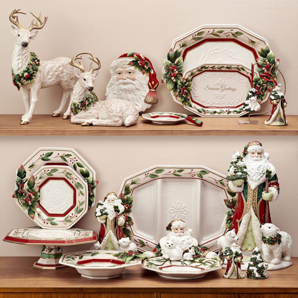 Woodland Holiday Cake Stand