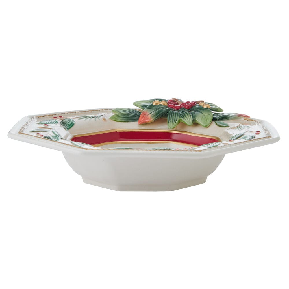 Woodland Holiday Serving Bowl