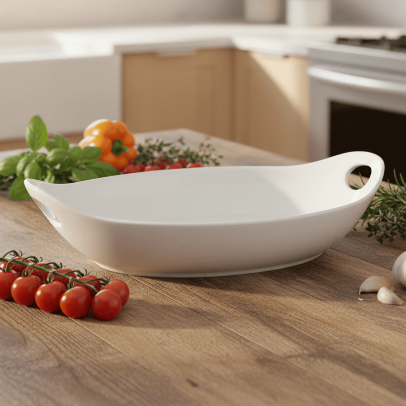 Everyday White® Serve Bowl with Handles