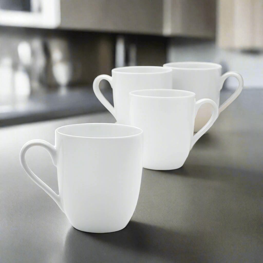 Everyday White® Set of 4 Mugs