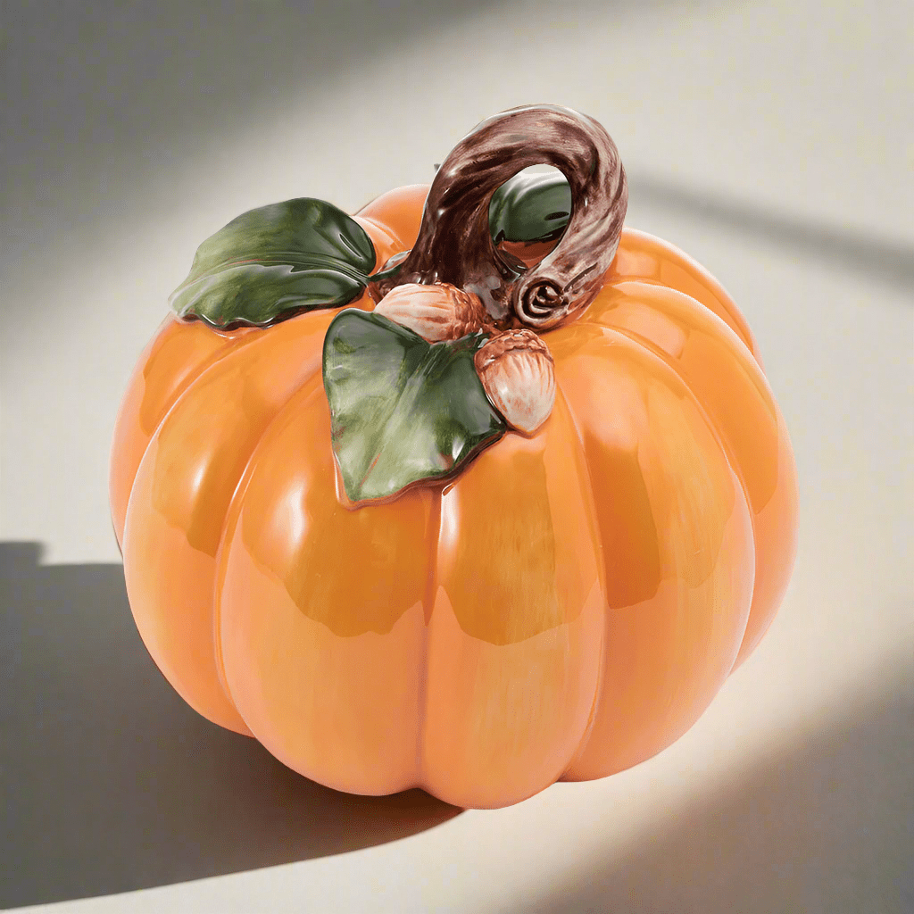 Harvest Halloween Pumpkin Figurine