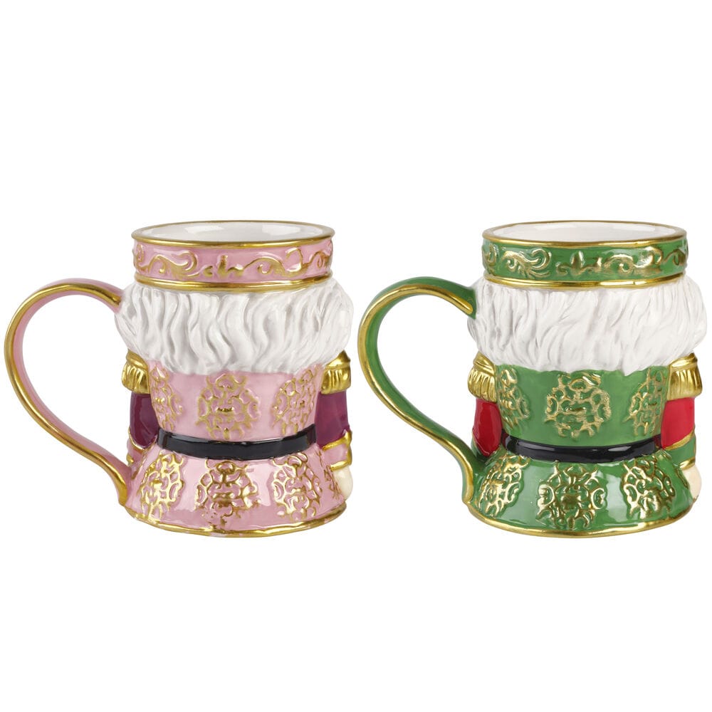 Holiday Nutcracker Set of 2 Mugs