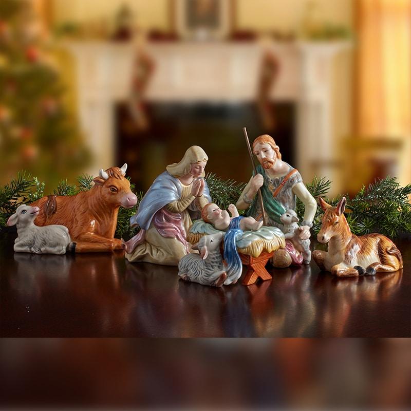 Nativity Blessed Mother Figurine