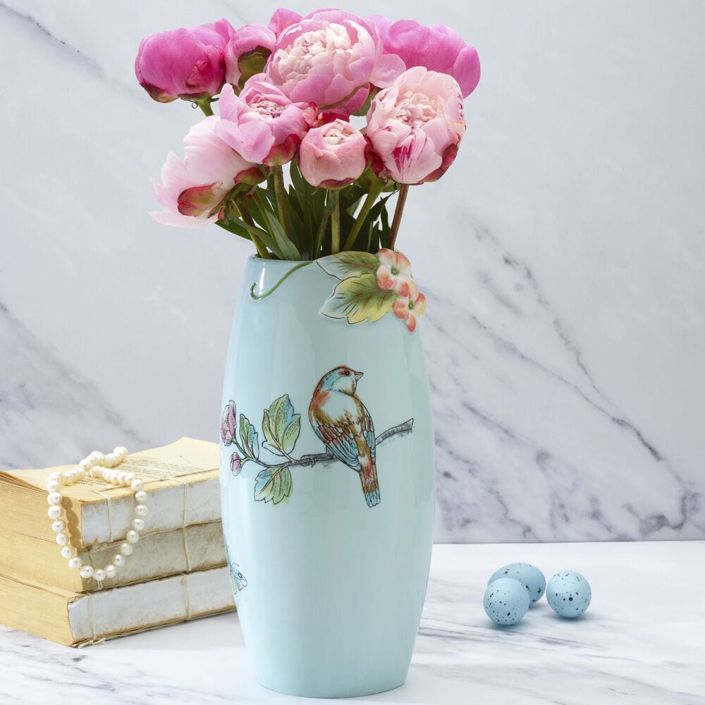 English Garden Vase, 10.25 IN