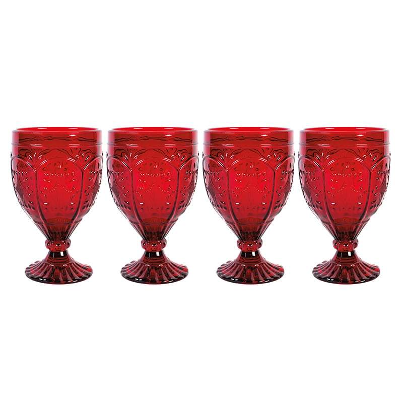 Fitz and Floyd Organic Band 20-oz Red Wine Glasses, Set of 4 - On