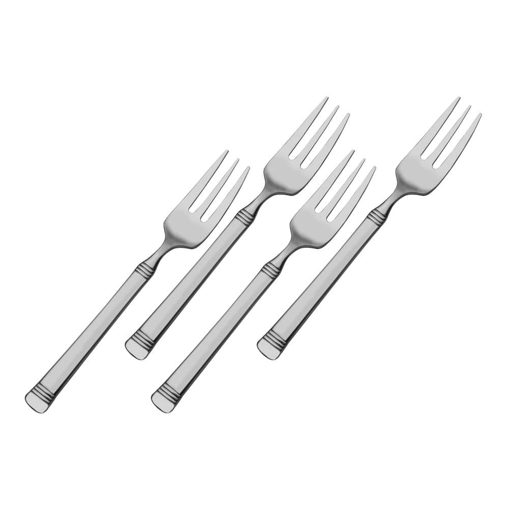 Everyday Bistro Band Set of 4 Appetizer Forks