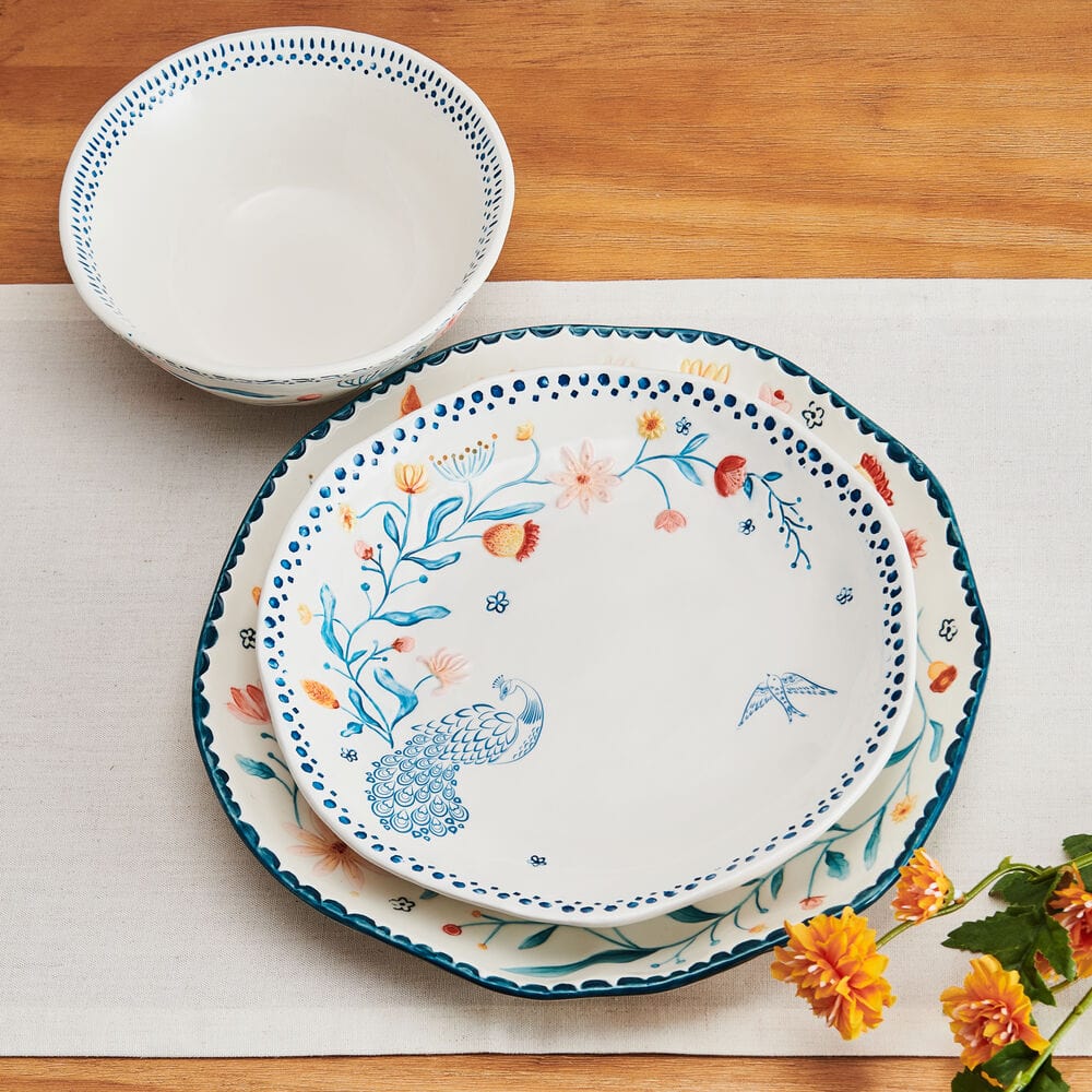 Gracie 12 Piece Dinnerware Set, Service for 4