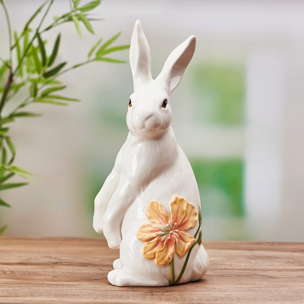Meadow Rabbit Figurine, Sitting, 13.5 IN – Fitz and Floyd