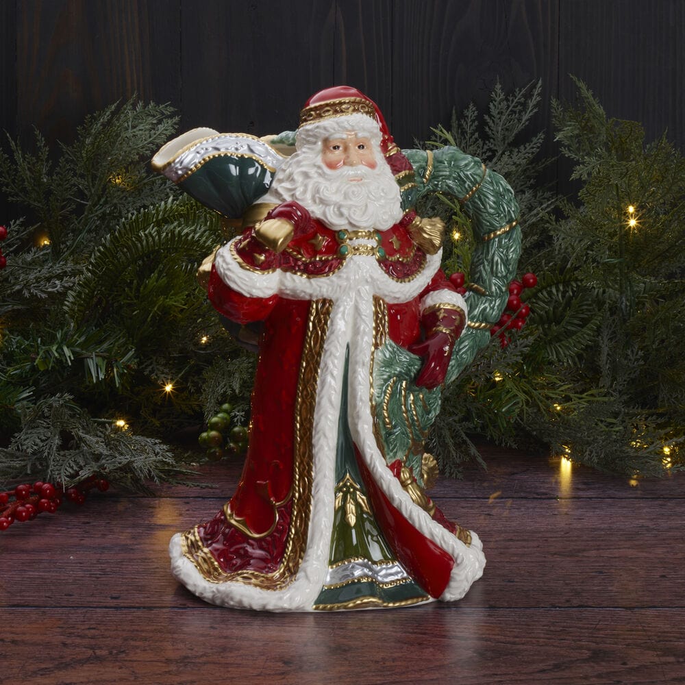 Noel Holiday Santa Pitcher
