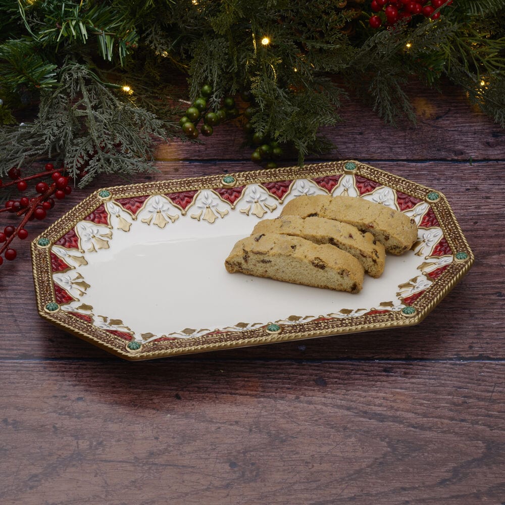Noel Holiday Platter, 13.75 IN