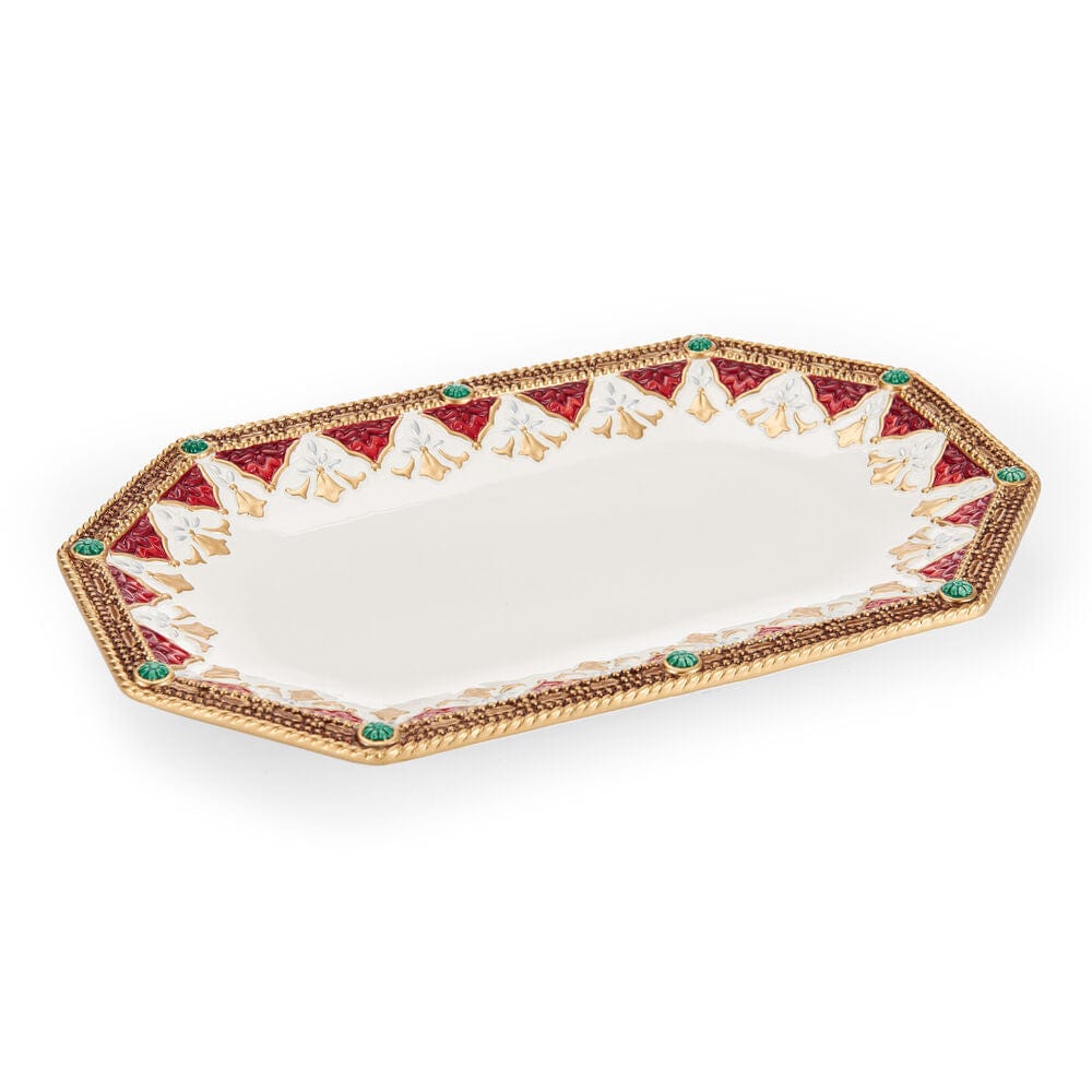 Noel Holiday Platter, 13.75 IN