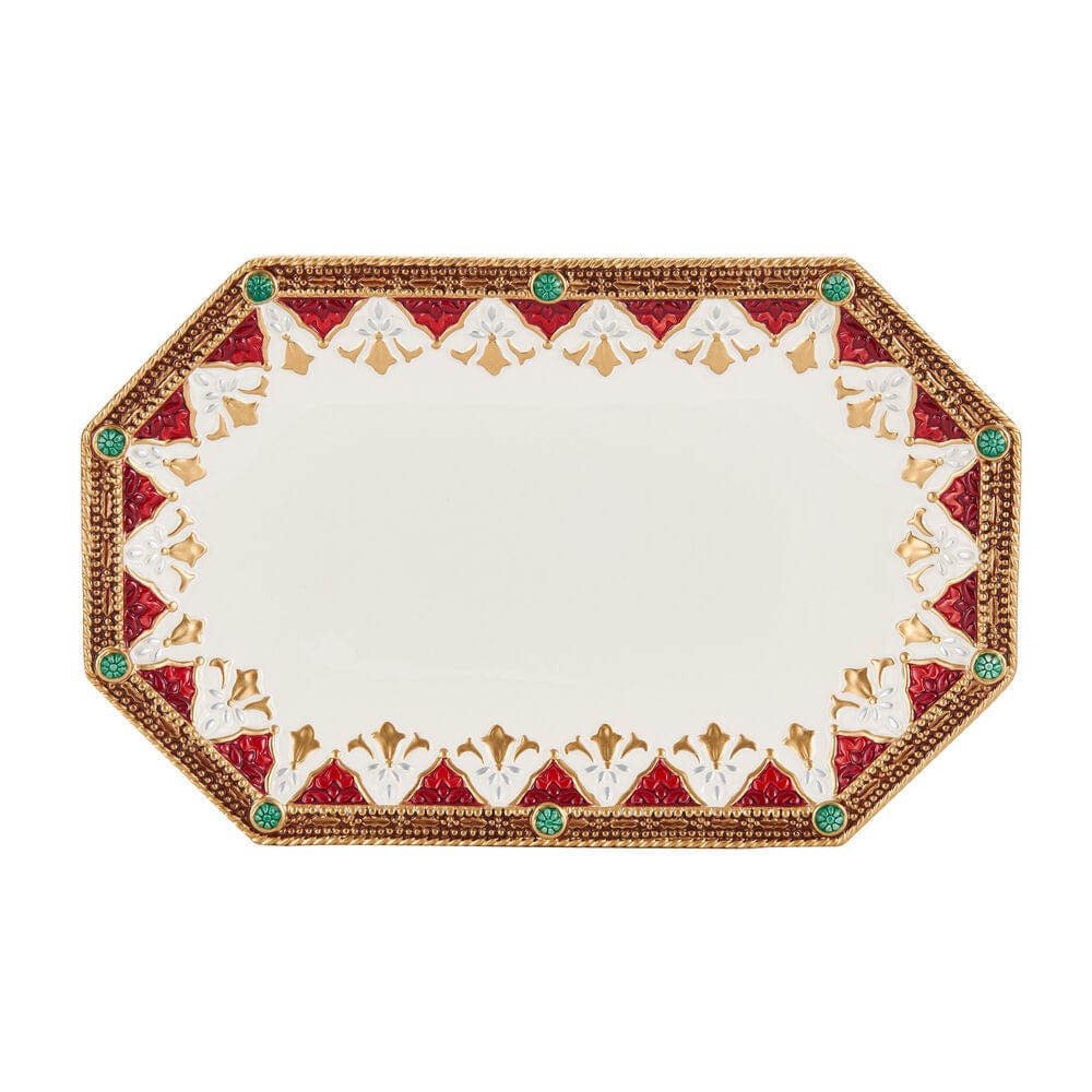 Noel Holiday Platter, 13.75 IN