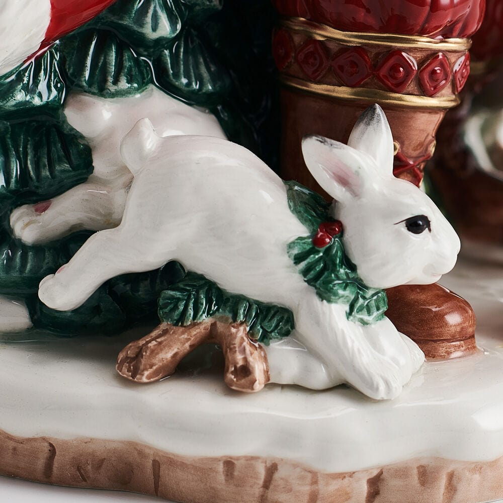 Town and Country Studio Santa Figurine, 12.75 IN