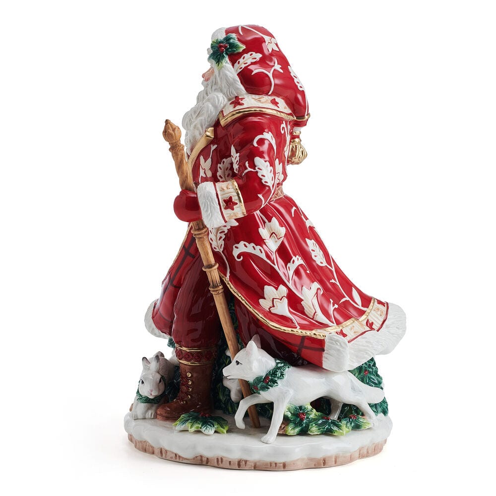 Town and Country Studio Santa Figurine, 12.75 IN
