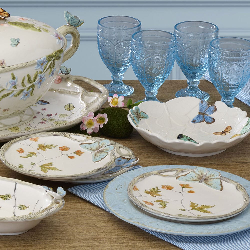Butterfly Fields Set of 4 Salad Plates