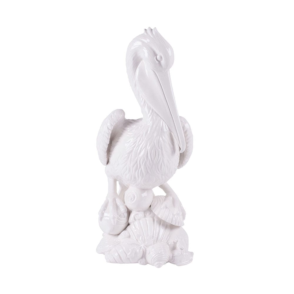 Cape Coral Tall Pelican Figurine 14.75 IN