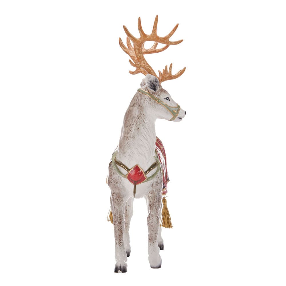 Chalet Deer Figurine, 14.75 IN